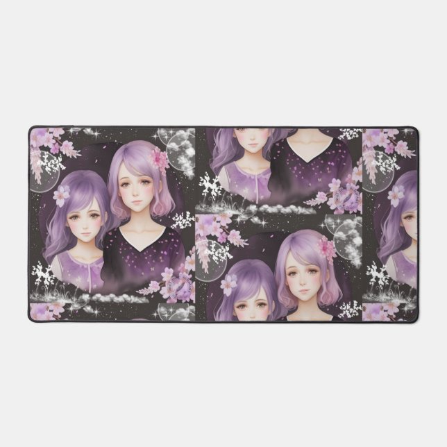 Alfrombrillas De Escritorio Die Schwestern Lavendel & Sakura (Anverso)