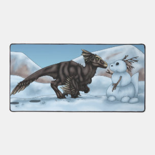 Alfrombrillas De Escritorio Dinosaur Snowman
