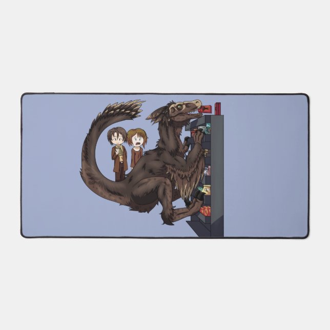 Alfrombrillas De Escritorio Dinosaurio de compras (Anverso)