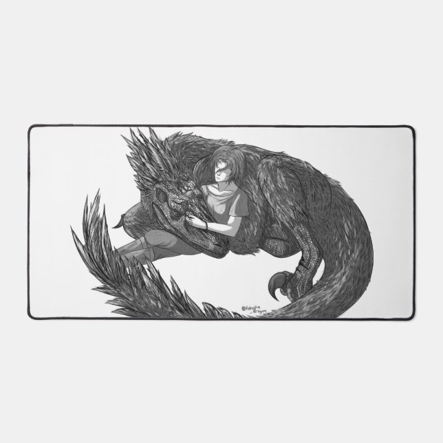 Alfrombrillas De Escritorio Dinosaurio tenebroso (Anverso)