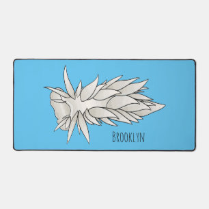 Alfrombrillas De Escritorio Dirona albolineata nudibranch personalizado ilustr