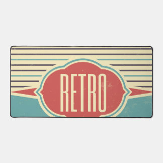 Alfrombrillas De Escritorio Diseñador de etiquetas retro