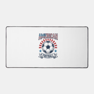 Alfrombrillas De Escritorio Diseño de camiseta de balón de fútbol vintage de f