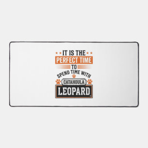 Alfrombrillas De Escritorio Diseño de camiseta de época del perro leopardo Cat