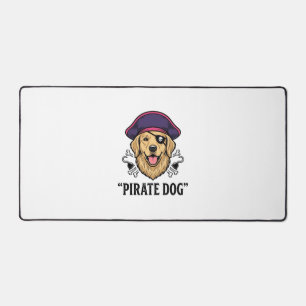 Alfrombrillas De Escritorio Diseño de camiseta de grabado vintage de perro pir