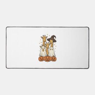 Alfrombrillas De Escritorio Diseño de camiseta de Halloween de jirafa fantasma