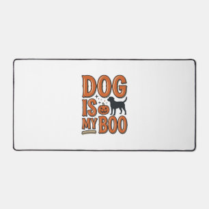 Alfrombrillas De Escritorio Diseño de camiseta de Halloween Vintage Dog Is My