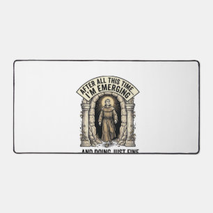 Alfrombrillas De Escritorio Diseño de camiseta gráfico de grabado de humor de 