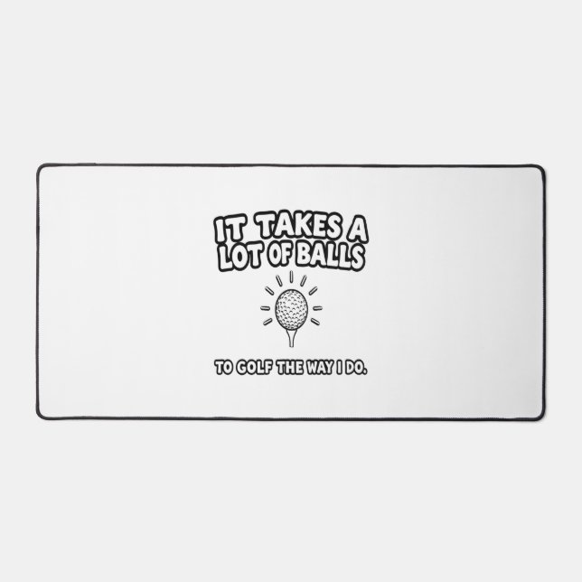 Alfrombrillas De Escritorio Diseño de camiseta para el amante del golf (Anverso)