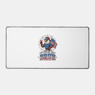 Alfrombrillas De Escritorio Diseño de camiseta patriótica Funny 4th of July Ea