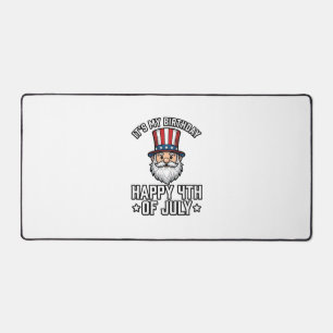Alfrombrillas De Escritorio Diseño de camiseta patriótica Gnome cumpleaños 4 d