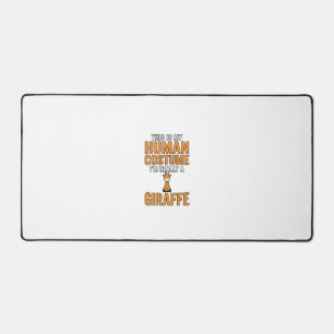 Alfrombrillas De Escritorio Diseño de camiseta vectorial de disfraz de jirafa
