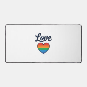 Alfrombrillas De Escritorio Diseño de camiseta vectorial de orgullo de corazón