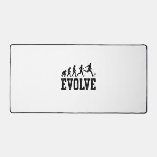 Alfrombrillas De Escritorio Diseño de camiseta vectorial vintage de evolución 
