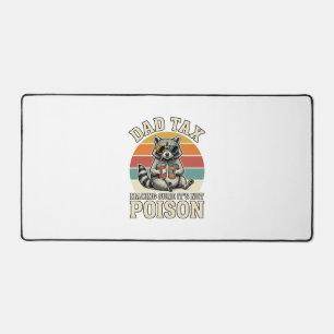 Alfrombrillas De Escritorio Diseño de camiseta vintage de mapache de impuesto