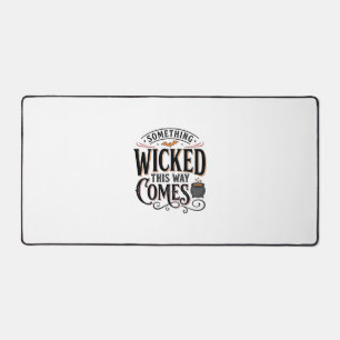 Alfrombrillas De Escritorio Diseño de camiseta vintage Something Wicked Hallow