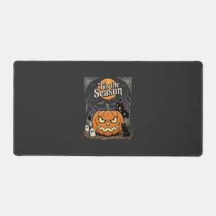 Alfrombrillas De Escritorio Diseño de gato de calabaza de la temporada de Hall