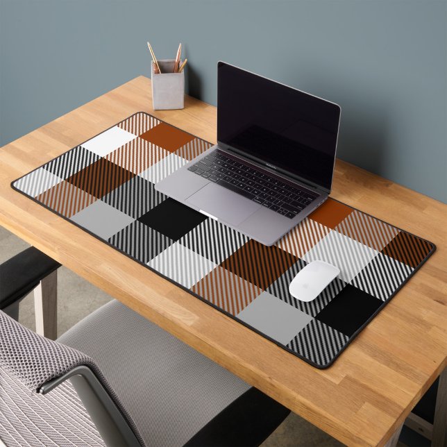 Alfrombrillas De Escritorio Diseño de Gingham Black Twill Gingham (Subido por el creador)