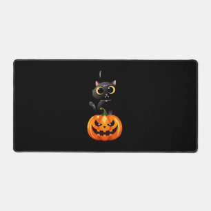 Alfrombrillas De Escritorio Diseño de Halloween para Gatos Negros - Arte espel