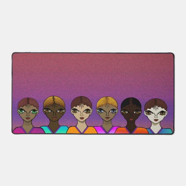 Alfrombrillas De Escritorio Diseño de ojos grandes (Anverso)