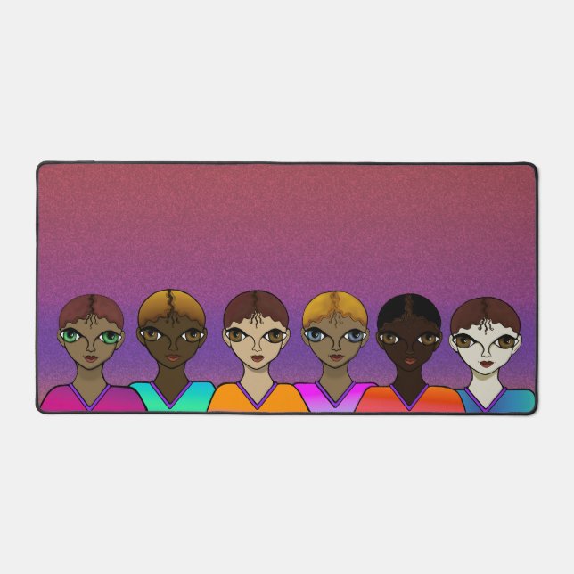 Alfrombrillas De Escritorio Diseño de ojos grandes (Anverso)