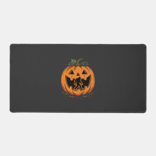 Alfrombrillas De Escritorio Diseño de silueta de calabaza de Halloween de Bigf