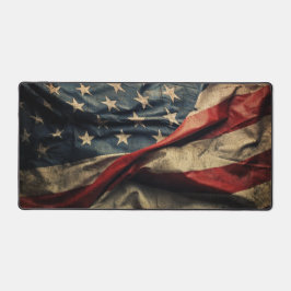 Alfrombrillas De Escritorio Diseño de tela ondeando bandera americana