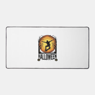 Alfrombrillas De Escritorio Diseño de vector vintage de monopatín de Halloween