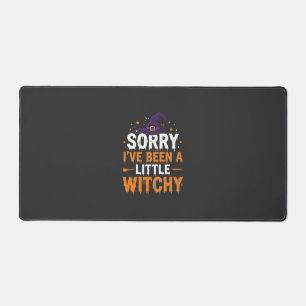 Alfrombrillas De Escritorio Diseño divertido de cita de brujita de Halloween