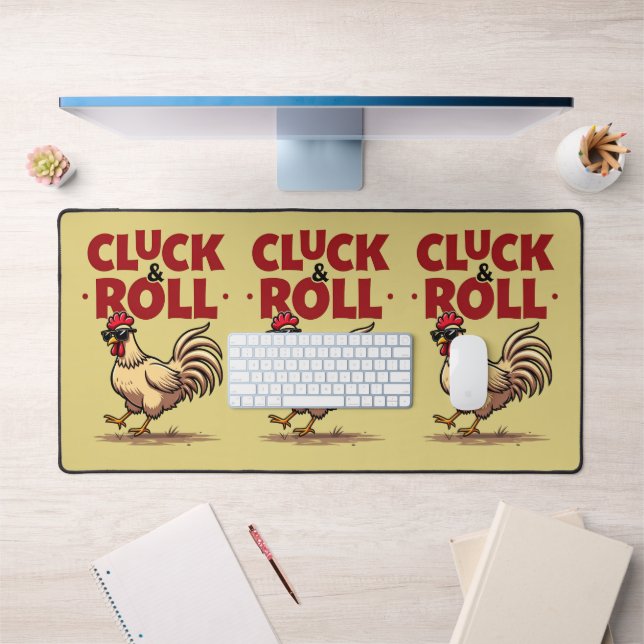 Alfrombrillas De Escritorio Diseño divertido de Personalizados de Guay "Cluck  (Oficina 1)