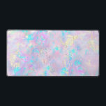 Alfrombrillas De Escritorio diseño inspirado en opal<br><div class="desc">mat. de escritorio de Relieve metalizado de opal texture faux purpurina faux</div>