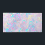 Alfrombrillas De Escritorio diseño inspirado en opal<br><div class="desc">mat. de escritorio de Relieve metalizado de opal texture faux purpurina faux</div>