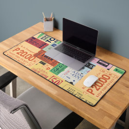 Alfrombrillas De Escritorio Diseño único Vintage Antiguos billetes de cenima C