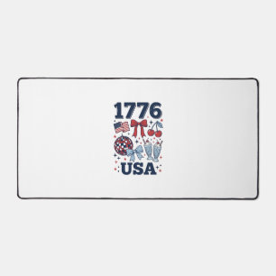 Alfrombrillas De Escritorio Diseño vectorial coqueta patriótica 1776 EE. UU._1