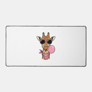 Alfrombrillas De Escritorio Diseño Vectorial de Chicle de Jirafa con Grabado A