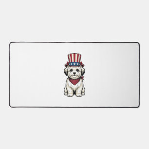 Alfrombrillas De Escritorio Diseño vectorial de grabado vintage de perro patri