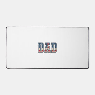 Alfrombrillas De Escritorio Diseño vectorial de letras de bandera de papá patr