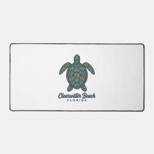 Alfrombrillas De Escritorio Diseño vectorial de tortuga marina de Clearwater B