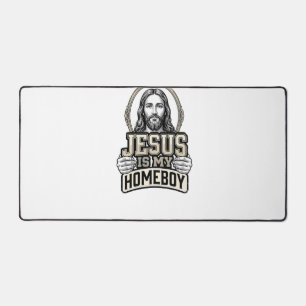 Alfrombrillas De Escritorio Diseño vectorial grabado vintage Jesús es mi compa
