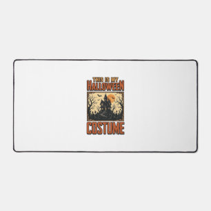 Alfrombrillas De Escritorio Disfraz de Halloween Casa Embrujada Camiseta Vinta