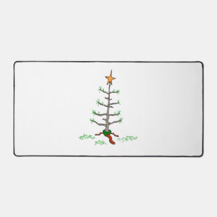 Alfrombrillas De Escritorio Divertido Chiste navideño con aspecto triste