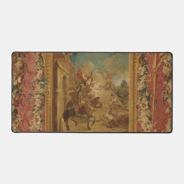 Alfrombrillas De Escritorio Don Quixote Guided by Folly, 18th century tapestry (Anverso)