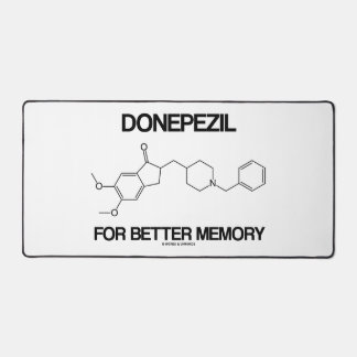 Alfrombrillas De Escritorio Donepezil Para Mejor Memoria Molécula Química