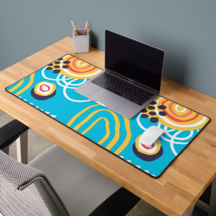 Alfrombrillas De Escritorio Doodles Funky En Aqua