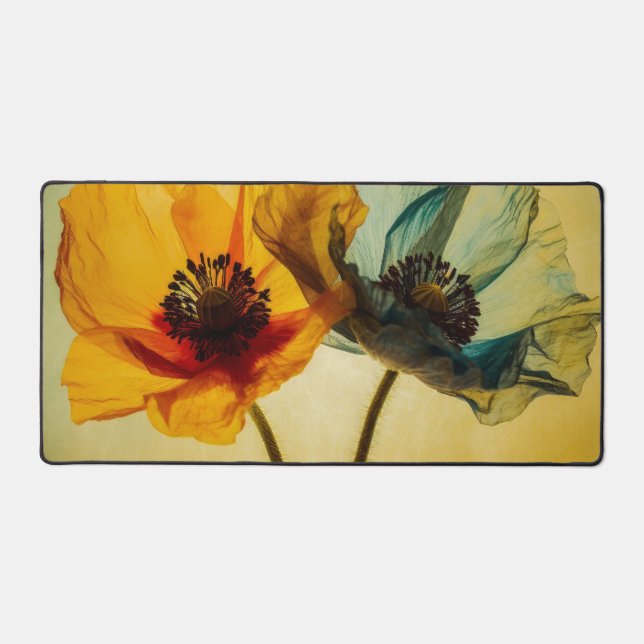 Alfrombrillas De Escritorio Dos flores (Anverso)