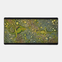 Alfrombrillas De Escritorio Dos Lizarras Se Saludan Entre Sí