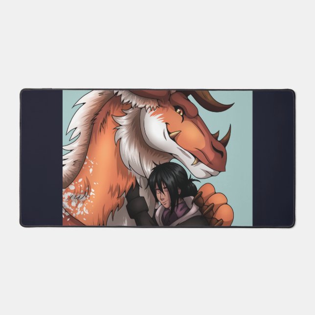 Alfrombrillas De Escritorio Dragon Hug (Anverso)