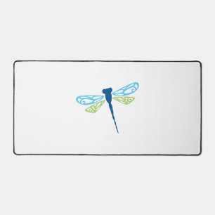 Alfrombrillas De Escritorio Dragonfly azul y verde