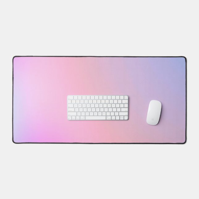 Alfrombrillas De Escritorio Dreamy Cotton Candy Pastel Gradient (Teclado y ratón)
