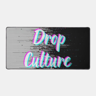 Alfrombrillas De Escritorio Drop Mouse Pad Hype Pixels Black Gray 